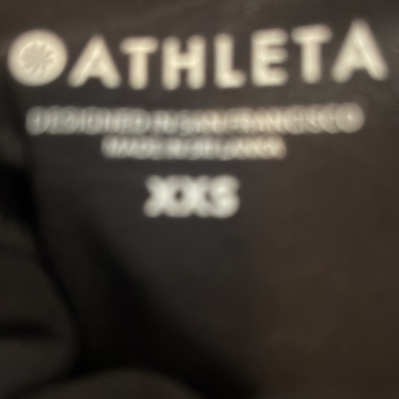 Athleta Women’s Black High Neck Tank - size XXS - color: black - Picture 4 of 4